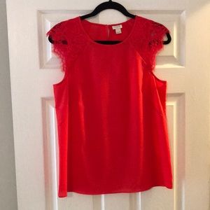 J. Crew Sleeveless Blouse, Size 6